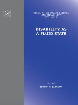 cover image of Research in Social Science and Disability, Volume 5